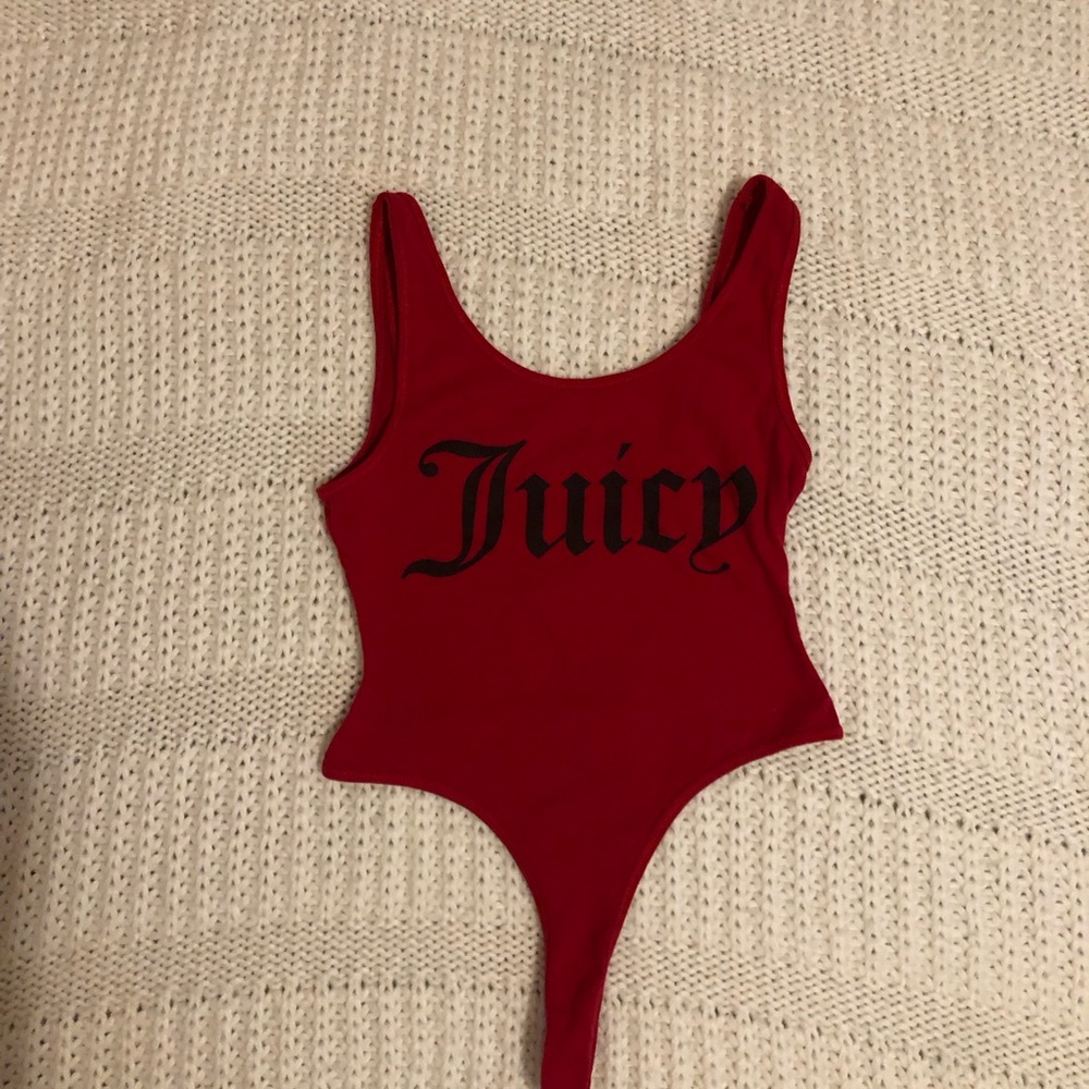Y2K vintage Juicy Couture bodysuit
